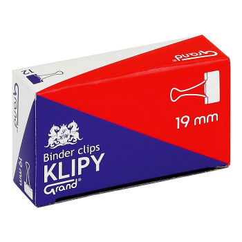Klipy 19mm czarny Grand