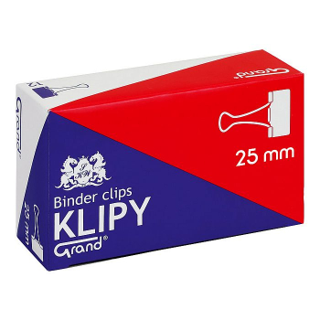 Klipy 25mm czarny Grand