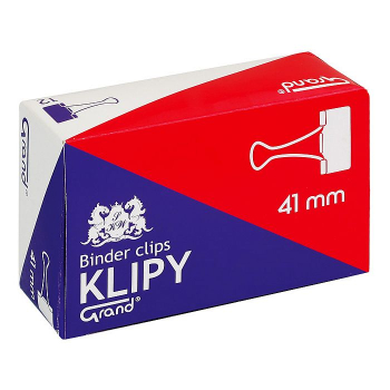 Klipy 41mm czarny Grand