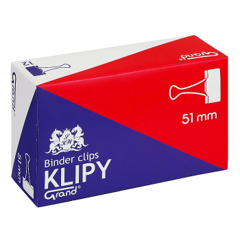 Klipy 51mm czarny Grand